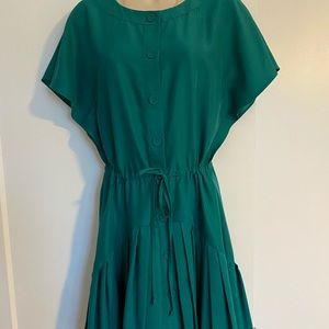 New York & Company Green Dress Size XS